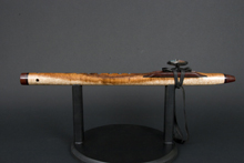 Koa Native American Flute, Minor, Mid A-4, #E6D